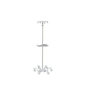 smart stand IV pole with patient wheel